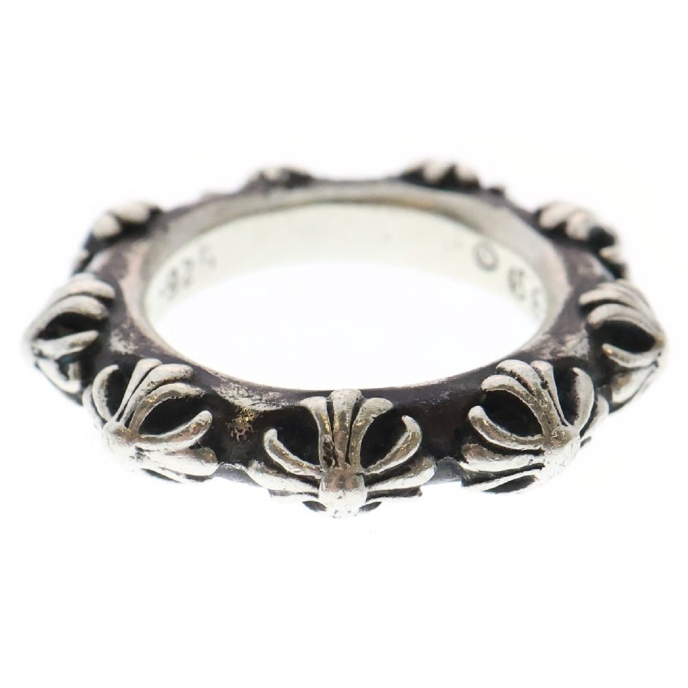 CHROME HEARTS(クロムハーツ) CROSS BAND クロスバンド リング シルバー BCA342