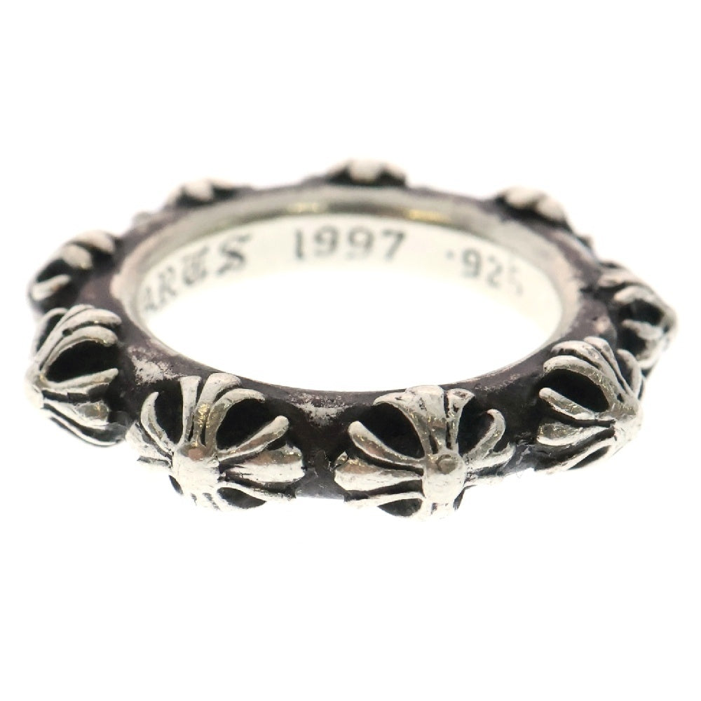 CHROME HEARTS(クロムハーツ) CROSS BAND クロスバンド リング シルバー BCA342