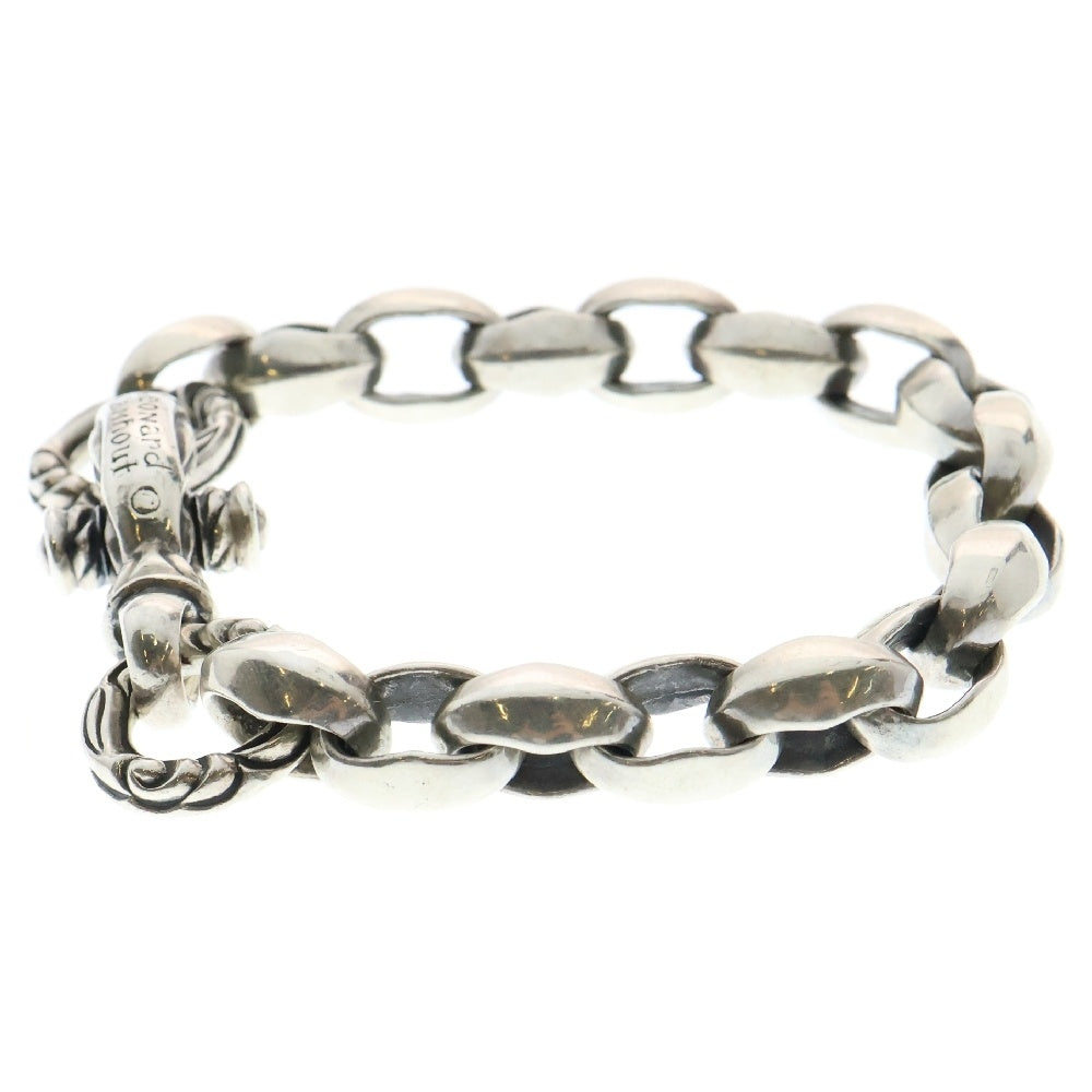 LEONARD KAMHOUT(レナードカムホート) SILK LINK BRACELET クレーンサークル シルクリンク シルバーブレスレット