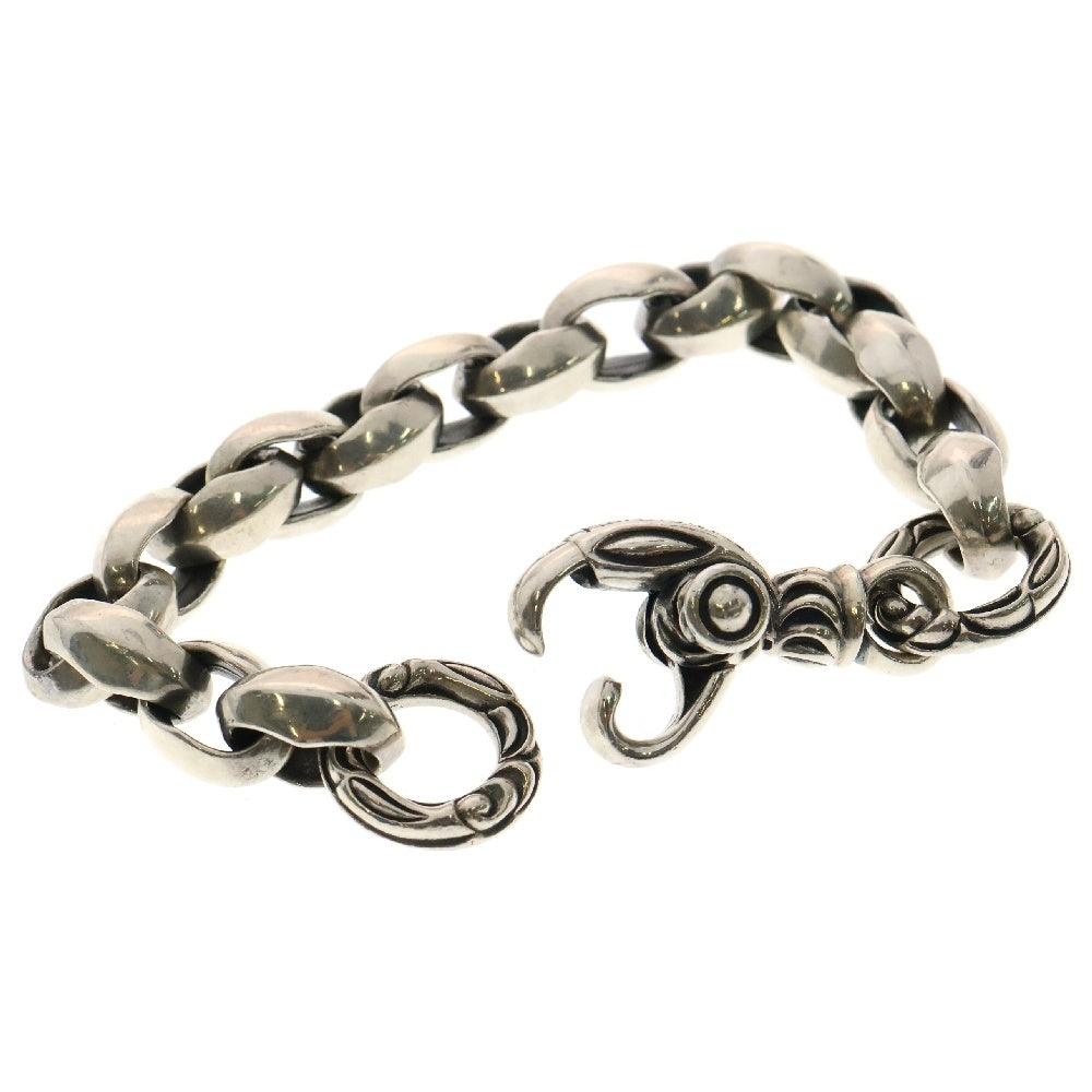 LEONARD KAMHOUT(レナードカムホート) SILK LINK BRACELET クレーンサークル シルクリンク シルバーブレスレット