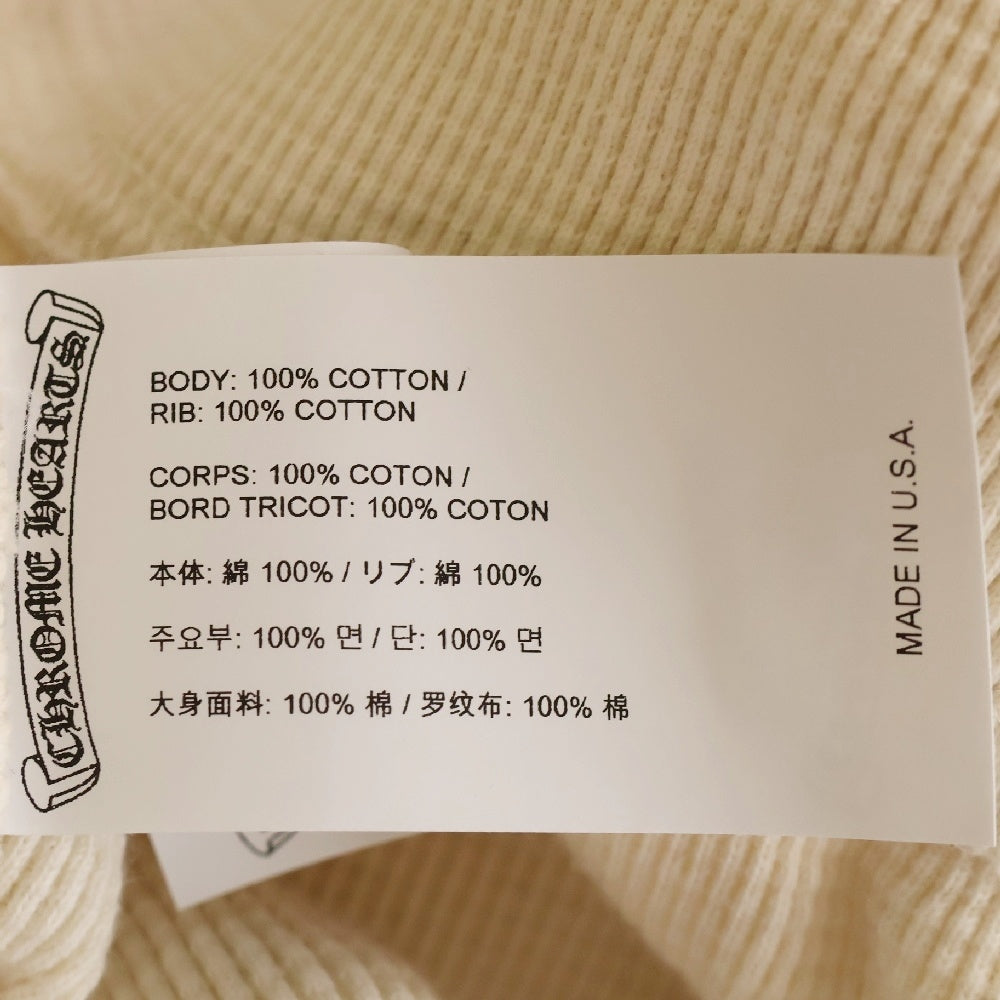 CHROME HEARTS(クロムハーツ) CH刺繍サーマルハーフパンツ ホワイト