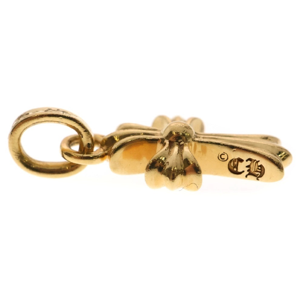 CHROME HEARTS(クロムハーツ) 22K CRS BBYFAT P RUBY ベイビーファット PAVEルビー チャーム ゴールドネックレストップ