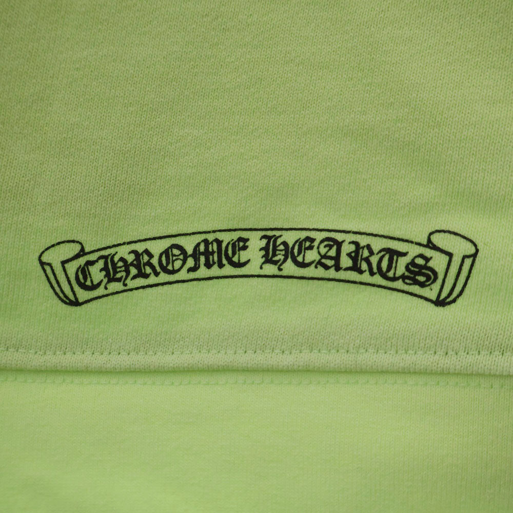 CHROME HEARTS(クロムハーツ) 22AW ×MATTY BOY PPO CHAIN GAME HOODIE ×マッティボーイ チェーンゲームプリント プルオーバーフーディ スウェットパーカー イエロー