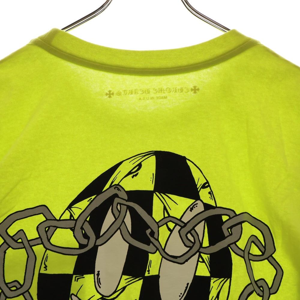 CHROME HEARTS(クロムハーツ) PPO HRDWR GRN LS MATTY BOYプリントハードウェア長袖カットソー イエロー