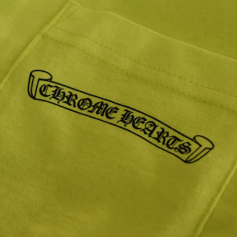 CHROME HEARTS(クロムハーツ) PPO HRDWR GRN LS MATTY BOYプリントハードウェア長袖カットソー イエロー