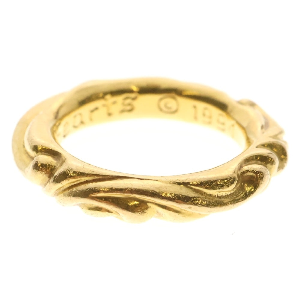CHROME HEARTS(クロムハーツ) 22K SCRL BAND 22K スクロールバンド リング ゴールド