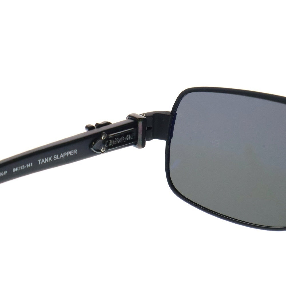 CHROME HEARTS(クロムハーツ) 64□13-141 TANK SLAPPER SUNGLASSES タンクスラッパーカッパー ダガー モチーフ サングラス シルバー/ブラック