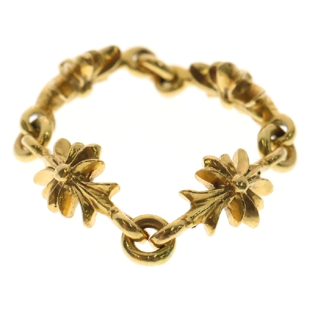 CHROME HEARTS(クロムハーツ) 22K RING TNY E CH PLS タイニーE CHプラスリング ゴールド