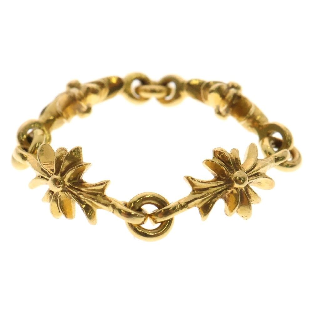 CHROME HEARTS(クロムハーツ) 22K RING TNY E CH PLS タイニーE CHプラスリング ゴールド