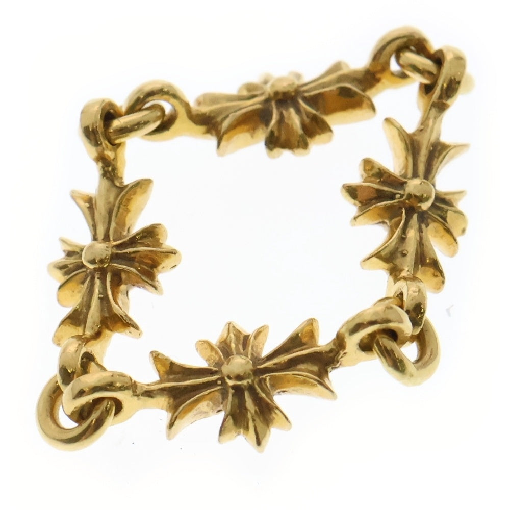 CHROME HEARTS(クロムハーツ) 22K RING TNY E CH PLS タイニーE CHプラスリング ゴールド