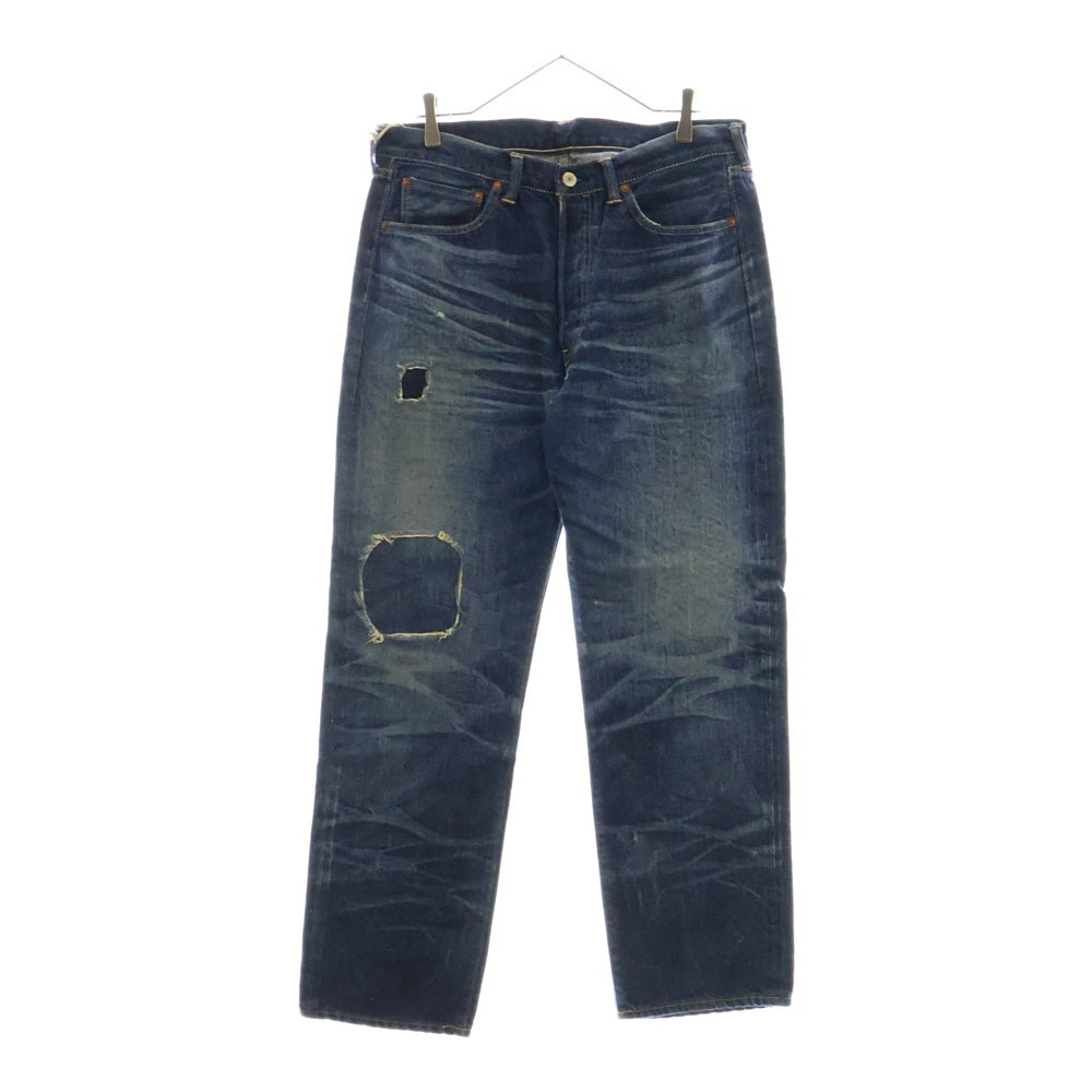 New Manual(ニュー マニュアル) #033 LV 60'S JEANS PT-YY-0008 再構築 デニムパンツ ジーンズ インディゴ