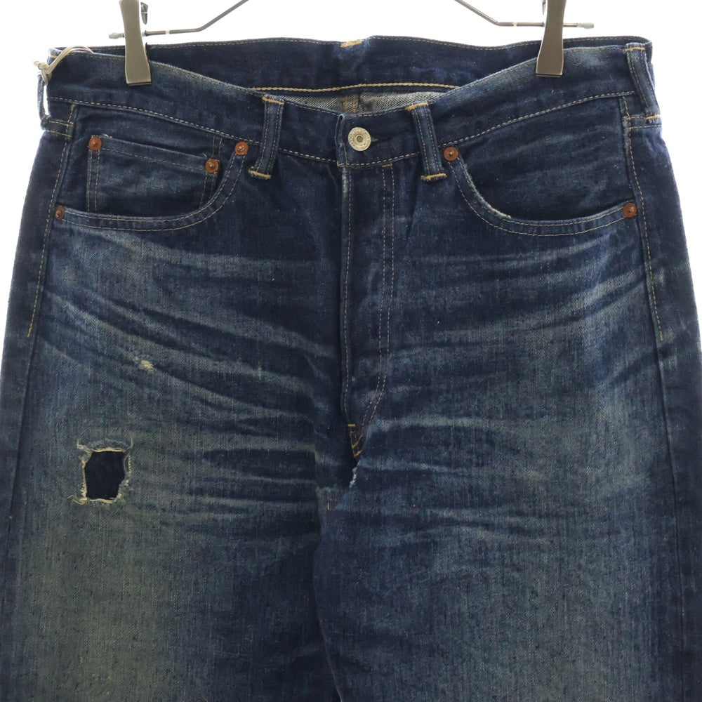 New Manual(ニュー マニュアル) #033 LV 60'S JEANS PT-YY-0008 再構築 デニムパンツ ジーンズ インディゴ