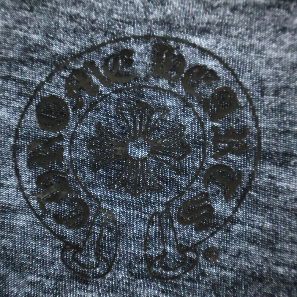 CHROME HEARTS(クロムハーツ) BSフレアボタンヘンリーネック長袖カットソー ブラック