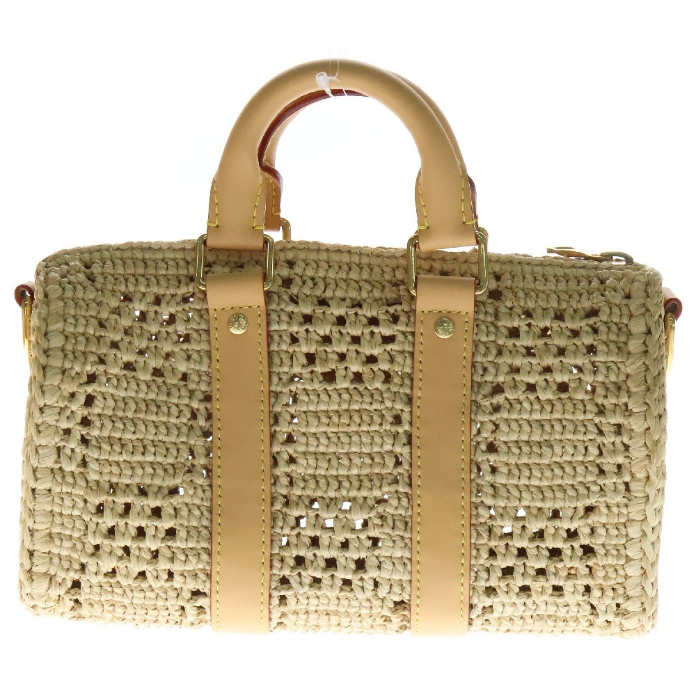 LOUIS VUITTON(ルイヴィトン) ダミエラフィアキーポルバンドリエール25ショルダーバッグ M25010 ベージュ