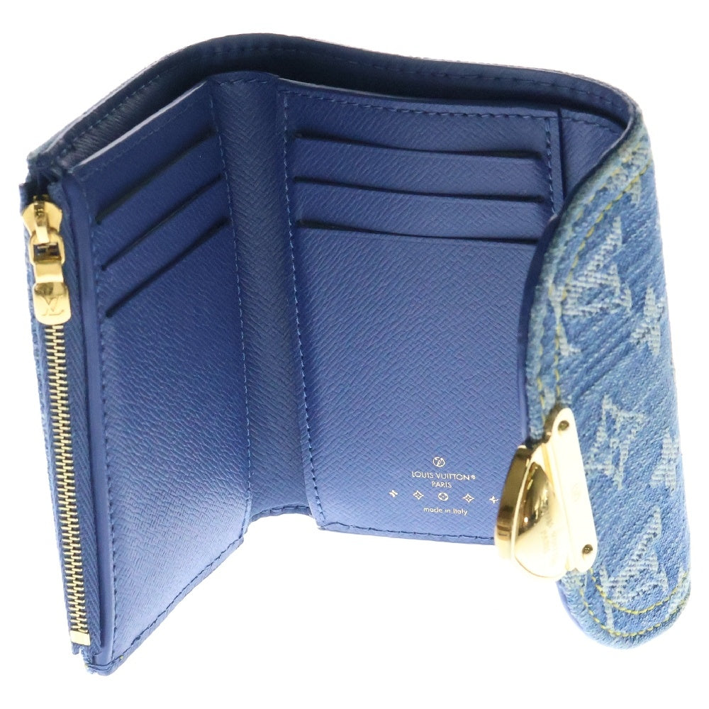 LOUIS VUITTON(ルイヴィトン) LVリミックス モノグラムデニムポルトフォイユ ヴィクトリーヌ M82959 財布