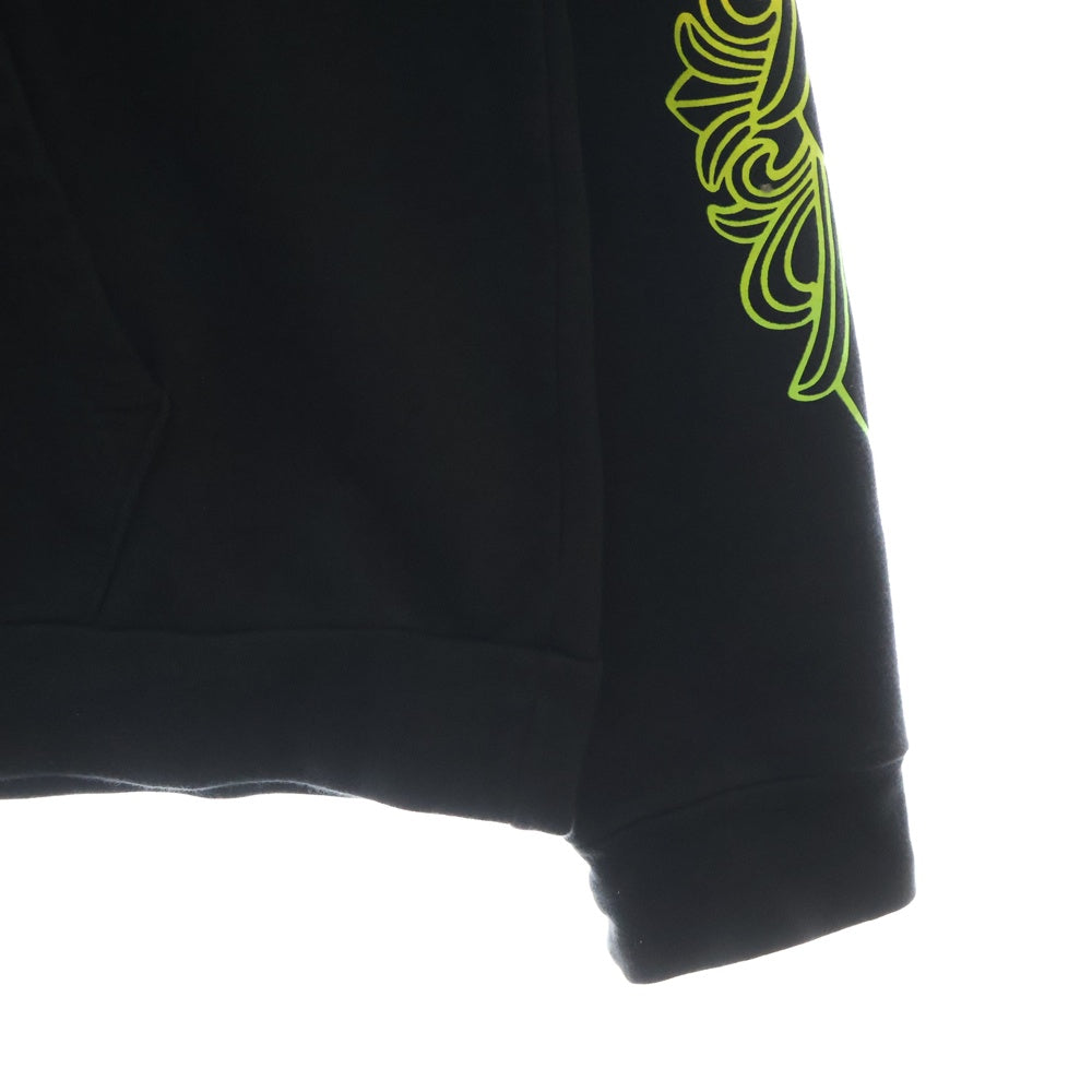CHROME HEARTS(クロムハーツ) SWTSHRT PLVR グラデーションサークルプリントプルオーバーパーカー ブラック/マルチカラー