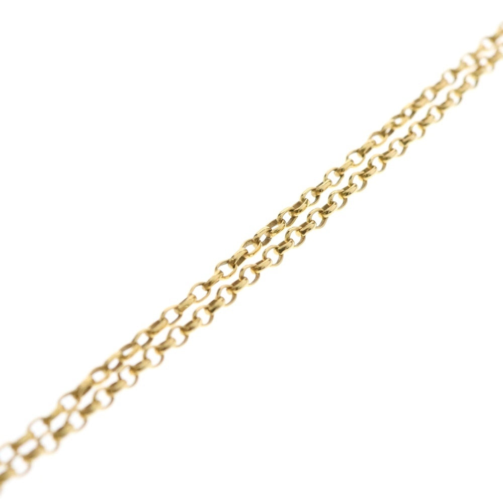 CHROME HEARTS(クロムハーツ) 22K SAFETY PIN NECKLACE R18 セーフティピン ゴールドネックレス