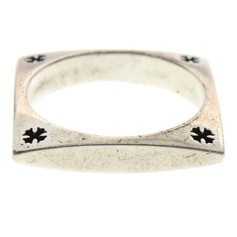 CHROME HEARTS(クロムハーツ) KH SQUARE RING スクエア リング シルバー