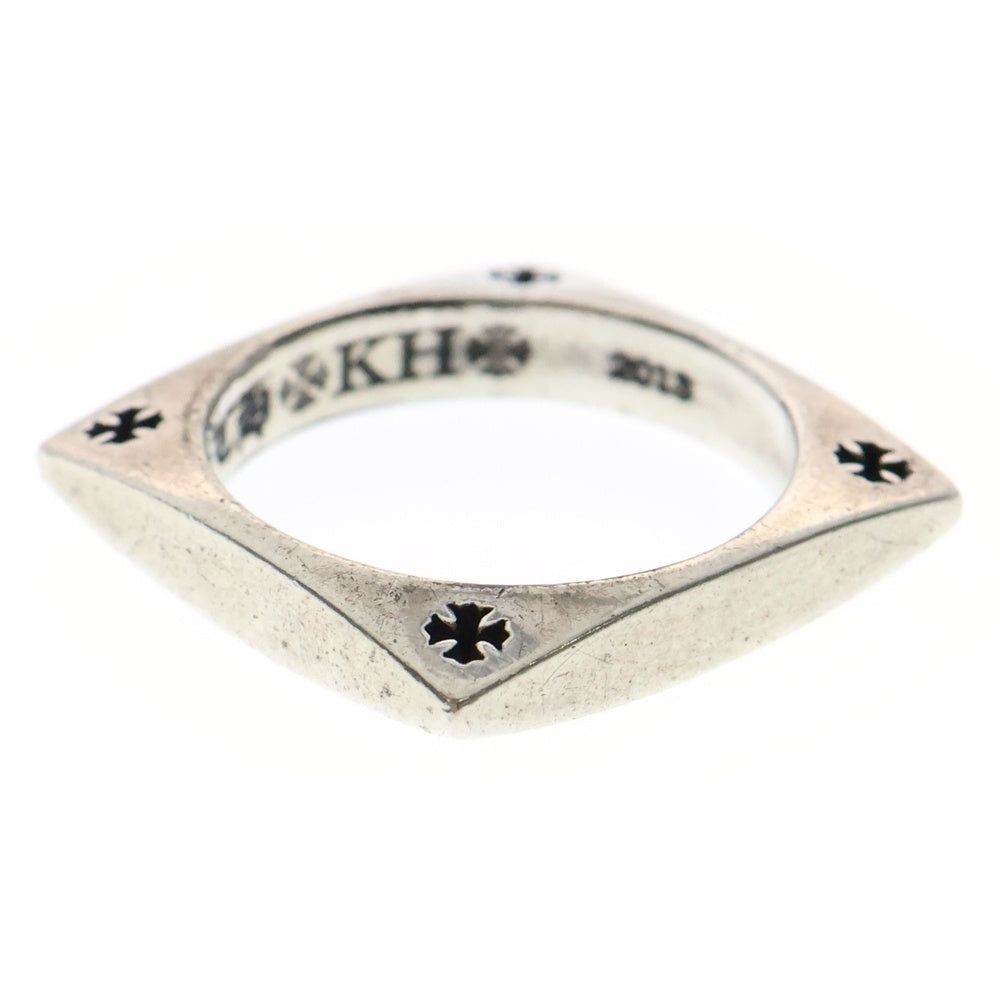 CHROME HEARTS(クロムハーツ) KH SQUARE RING スクエア リング シルバー