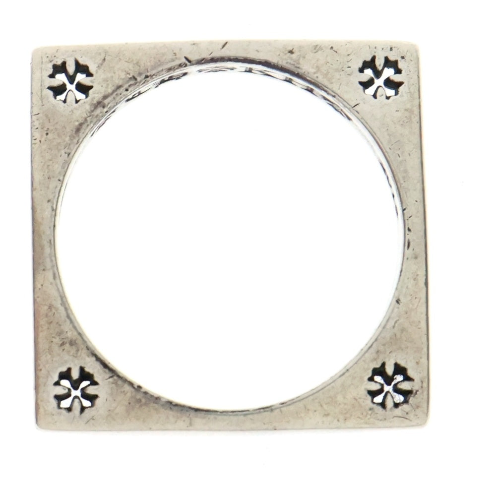 CHROME HEARTS(クロムハーツ) KH SQUARE RING スクエア リング シルバー
