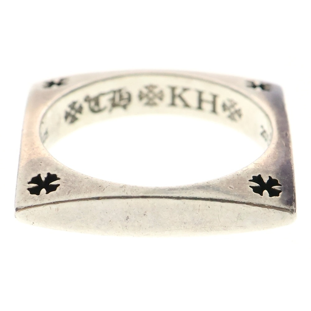 CHROME HEARTS(クロムハーツ) KH SQUARE RING スクエア リング シルバー