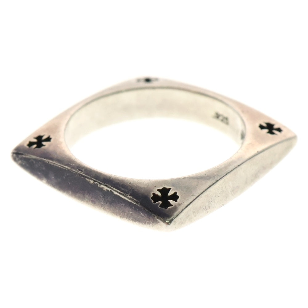 CHROME HEARTS(クロムハーツ) KH SQUARE RING スクエア リング シルバー