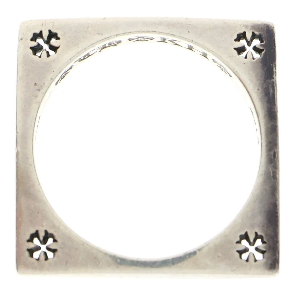 CHROME HEARTS(クロムハーツ) KH SQUARE RING スクエア リング シルバー