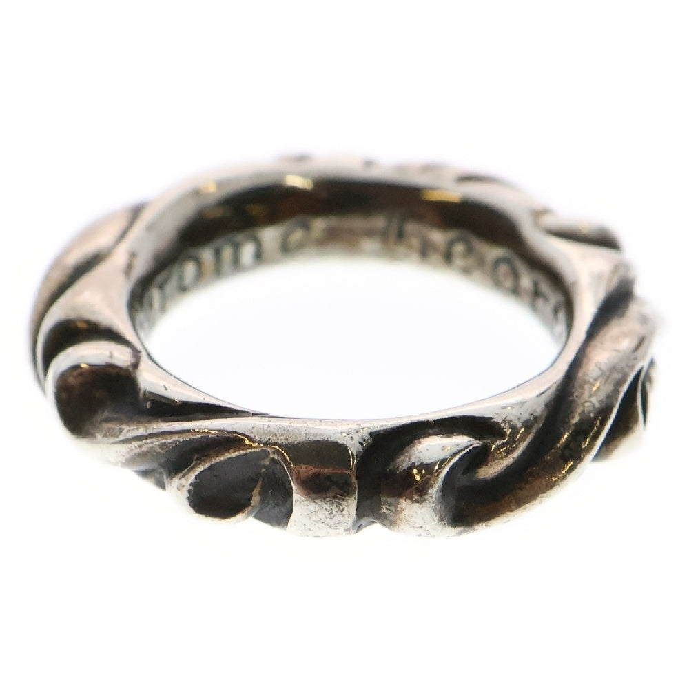 CHROME HEARTS(クロムハーツ) SCRL BAND スクロールバンド リング シルバー BCA351