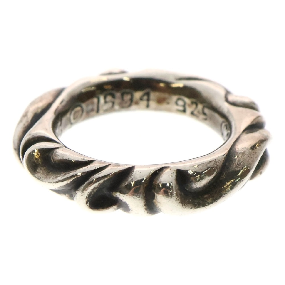 CHROME HEARTS(クロムハーツ) SCRL BAND スクロールバンド リング シルバー BCA351