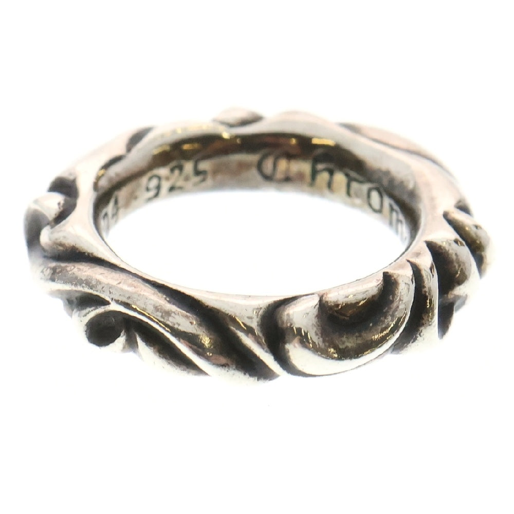 CHROME HEARTS(クロムハーツ) SCRL BAND スクロールバンド リング シルバー BCA351