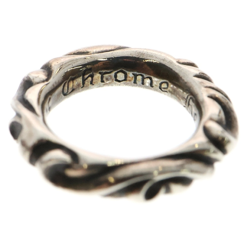 CHROME HEARTS(クロムハーツ) SCRL BAND スクロールバンド リング シルバー BCA351