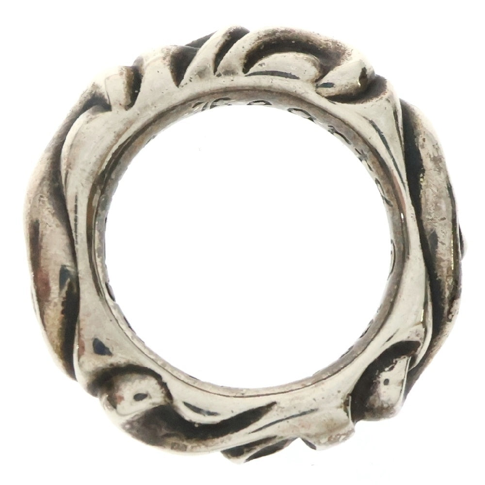 CHROME HEARTS(クロムハーツ) SCRL BAND スクロールバンド リング シルバー BCA351