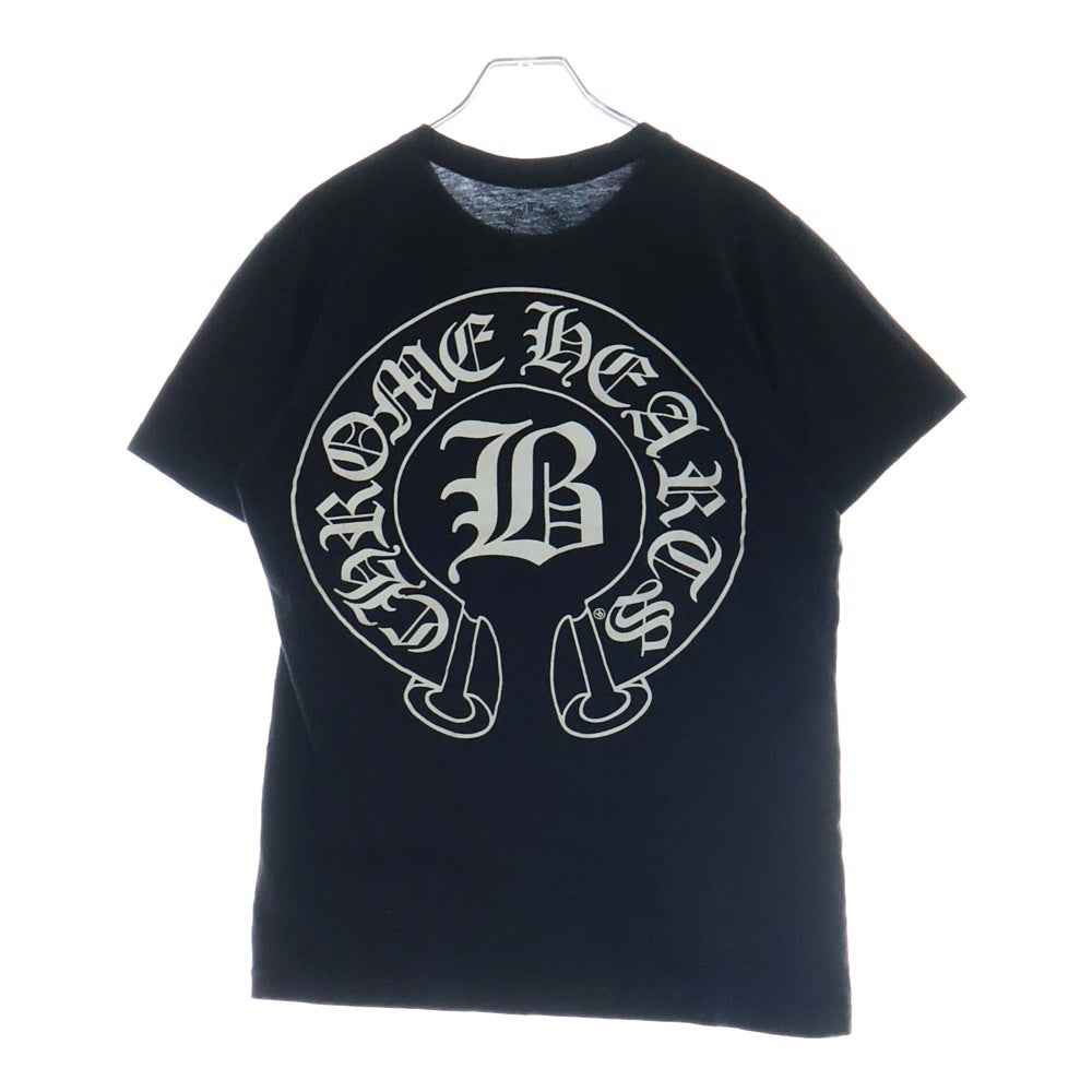 CHROME HEARTS(クロムハーツ) バックベラハディッドホースシュープリント 半袖カットソーTシャツ