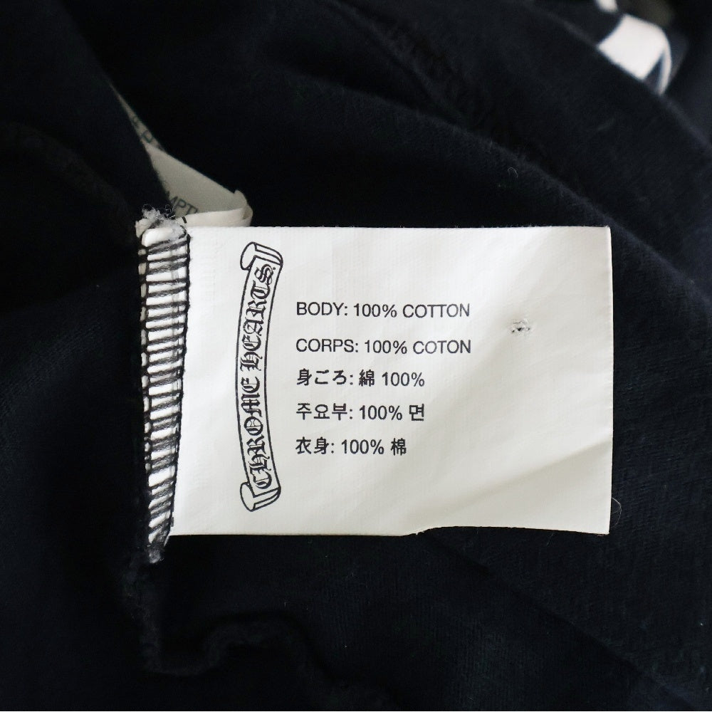 CHROME HEARTS(クロムハーツ) バックベラハディッドホースシュープリント 半袖カットソーTシャツ
