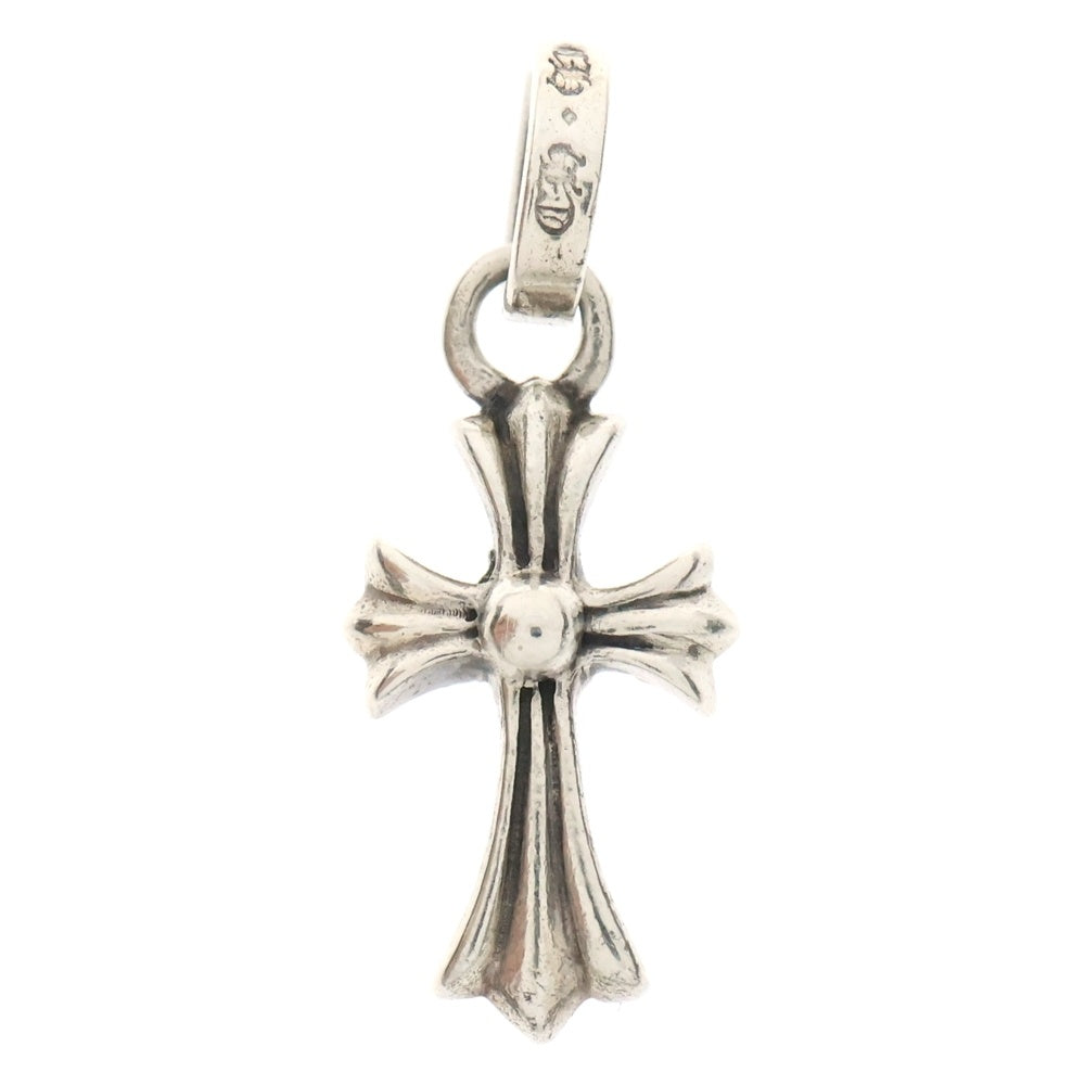 CHROME HEARTS(クロムハーツ) CRS BBYFAT P DMND ベイビーファットクロス PAVEダイヤ ペンダントトップ シルバー BCA234