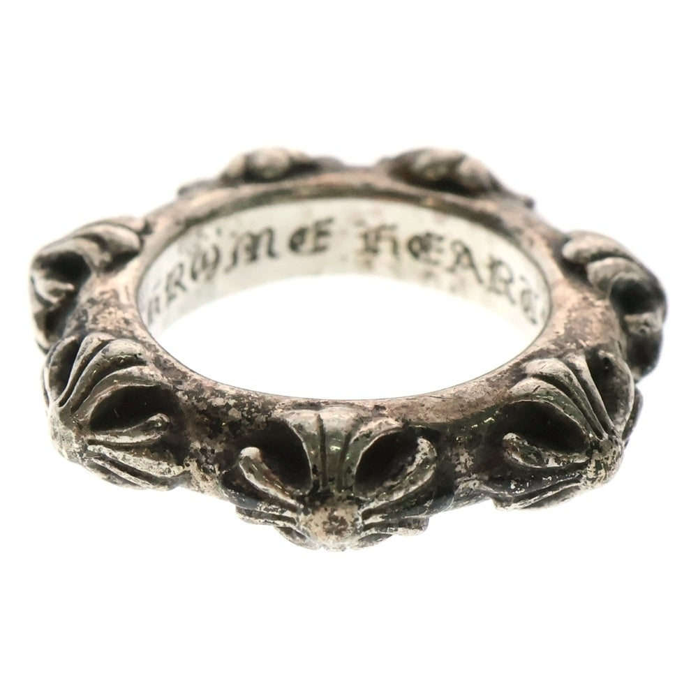 CHROME HEARTS(クロムハーツ) CROSS BAND クロスバンド リング シルバー BCA342