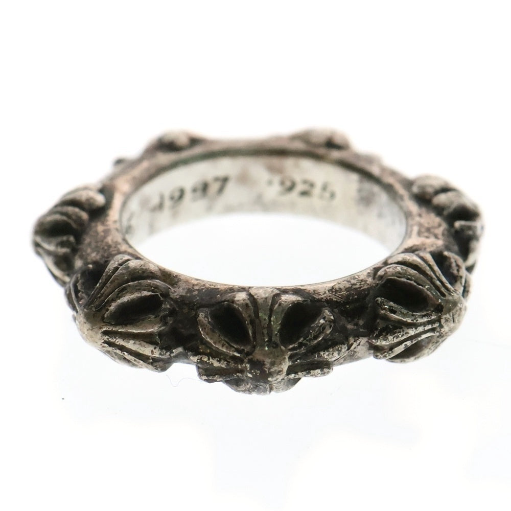 CHROME HEARTS(クロムハーツ) CROSS BAND クロスバンド リング シルバー BCA342