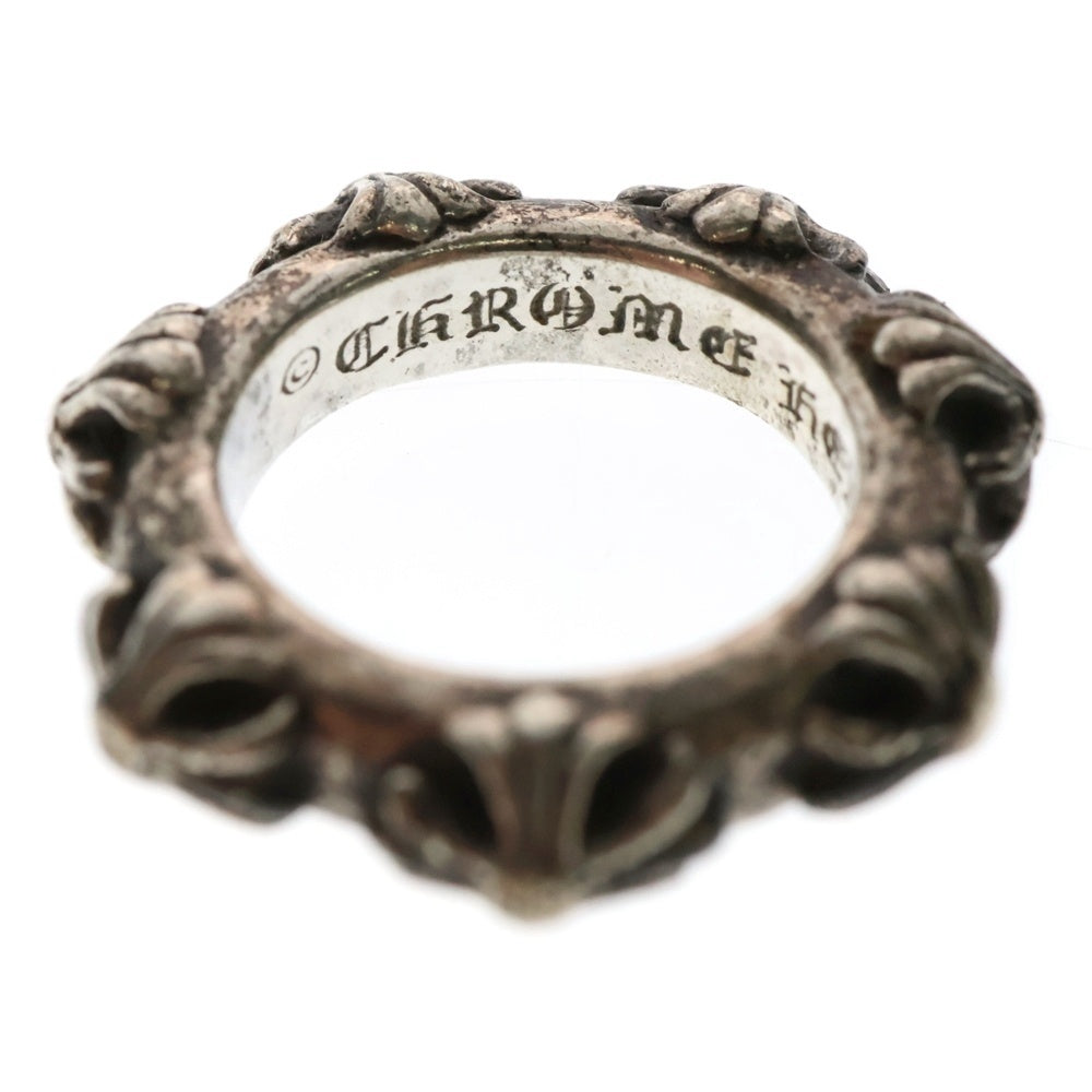 CHROME HEARTS(クロムハーツ) CROSS BAND クロスバンド リング シルバー BCA342