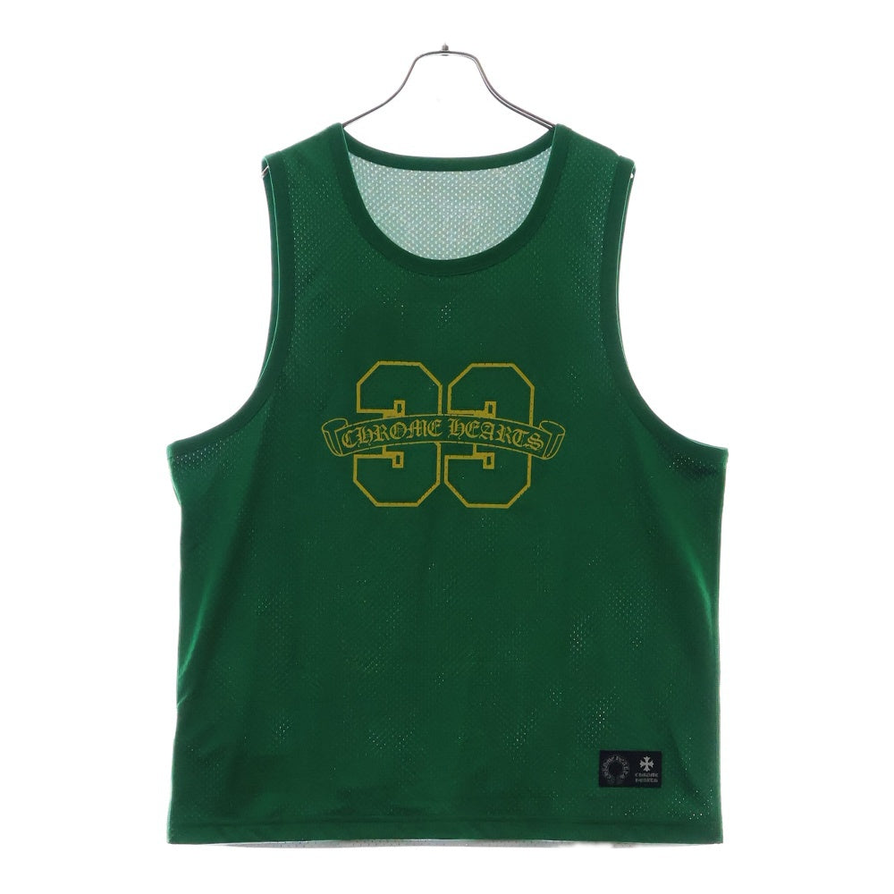 CHROME HEARTS(クロムハーツ) MESH WARM UP JERSEY リバーシブルCHロゴプリントメッシュタンクトップ