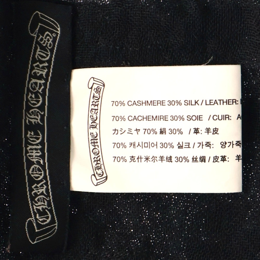 CHROME HEARTS(クロムハーツ) クロスパッチ付きカシミアストール