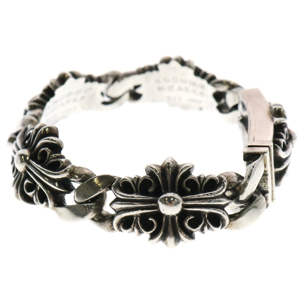 CHROME HEARTS(クロムハーツ) KEEPER LINK キーパーリンク シルバーブレスレット 4LINK