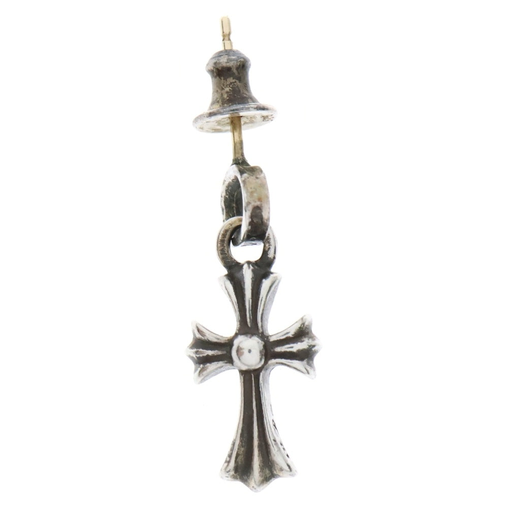 CHROME HEARTS(クロムハーツ) BBY F PPRCHN ベイビーファットクロス ドロップピアス シルバー BCA090
