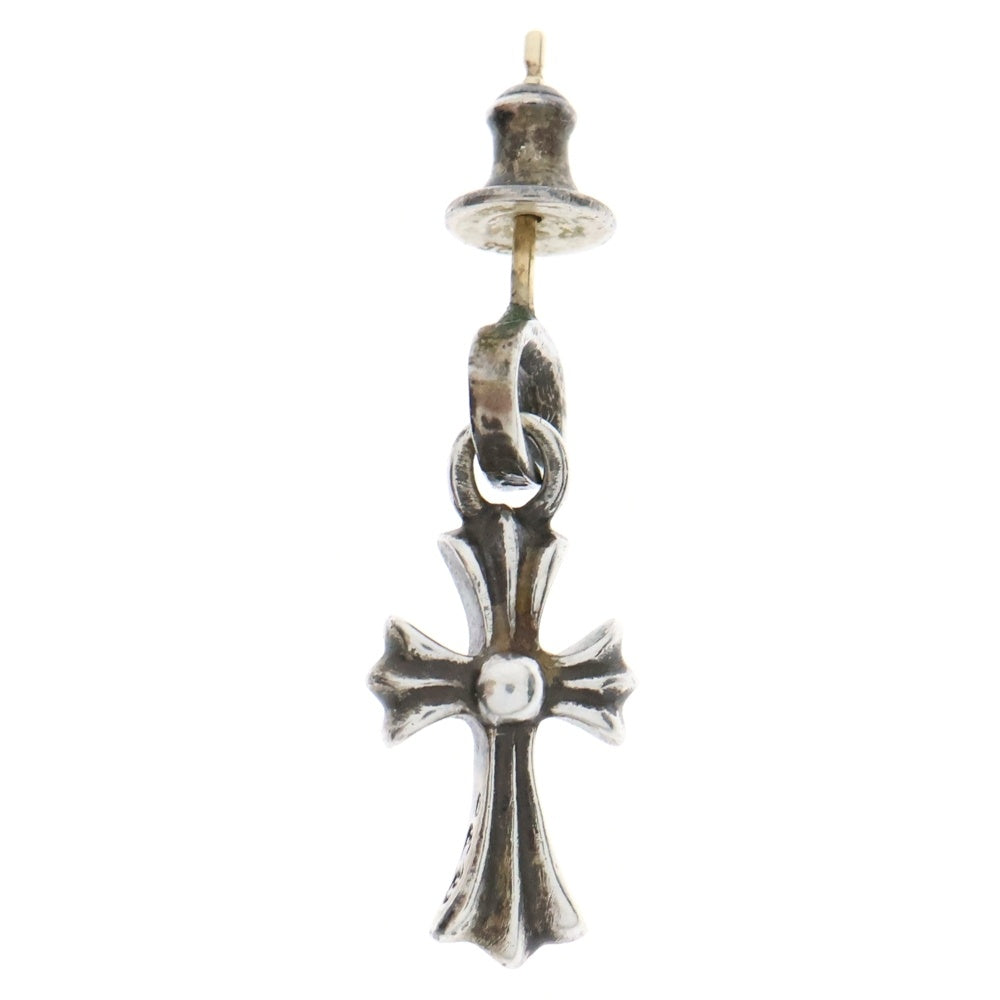 CHROME HEARTS(クロムハーツ) BBY F PPRCHN ベイビーファットクロス ドロップピアス シルバー BCA090