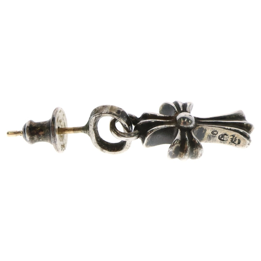 CHROME HEARTS(クロムハーツ) BBY F PPRCHN ベイビーファットクロス ドロップピアス シルバー BCA090
