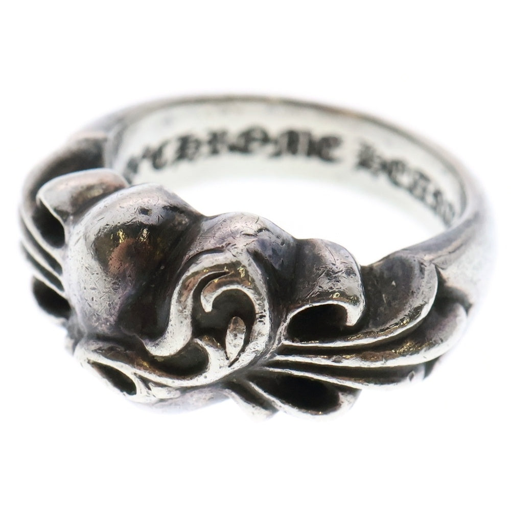 CHROME HEARTS(クロムハーツ) FLRL CRS HRT フローラルハート シルバーリング 19号