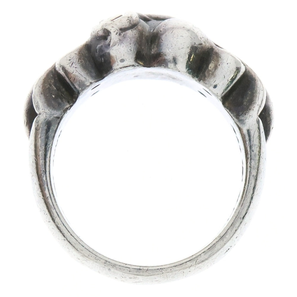 CHROME HEARTS(クロムハーツ) FLRL CRS HRT フローラルハート シルバーリング 19号