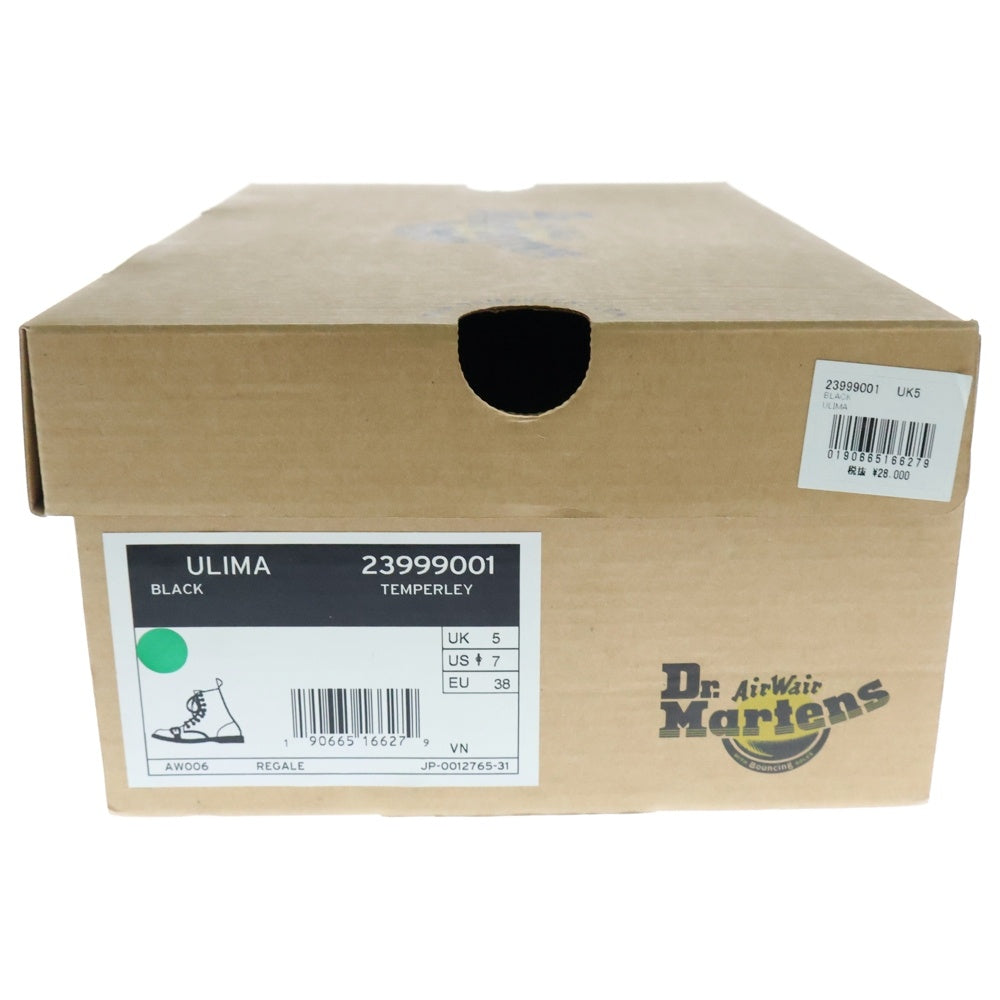 Dr.Martens(ドクターマーチン) Ulima Regale レースアップ ハイカットブーツ シューズ レディース 23999001 ブラック