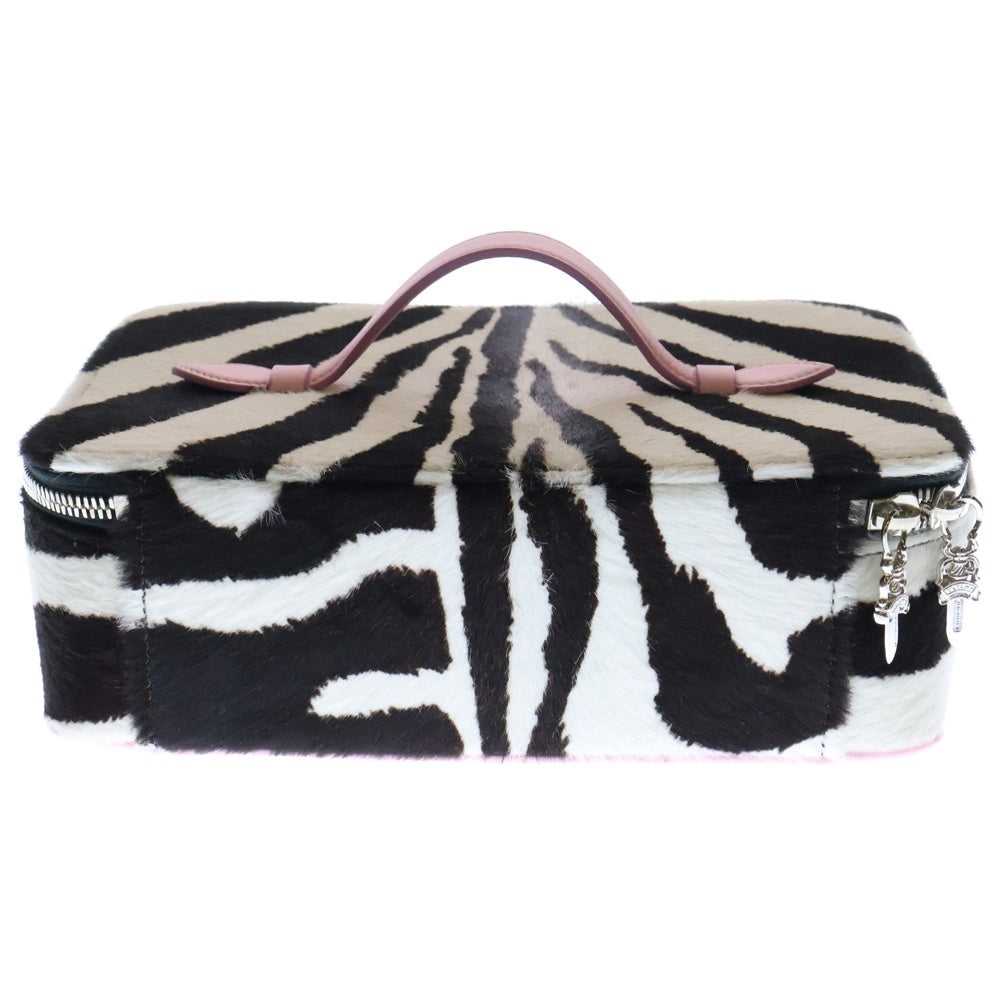 CHROME HEARTS(クロムハーツ) JEWELRY BOX ZEBRA HAWAI LTD ジュエリーボックス ゼブラ ハラコ ハワイ限定 ホワイト/ブラック/ピンク