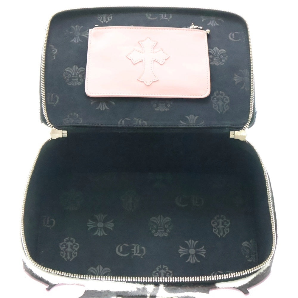 CHROME HEARTS(クロムハーツ) JEWELRY BOX ZEBRA HAWAI LTD ジュエリーボックス ゼブラ ハラコ ハワイ限定 ホワイト/ブラック/ピンク