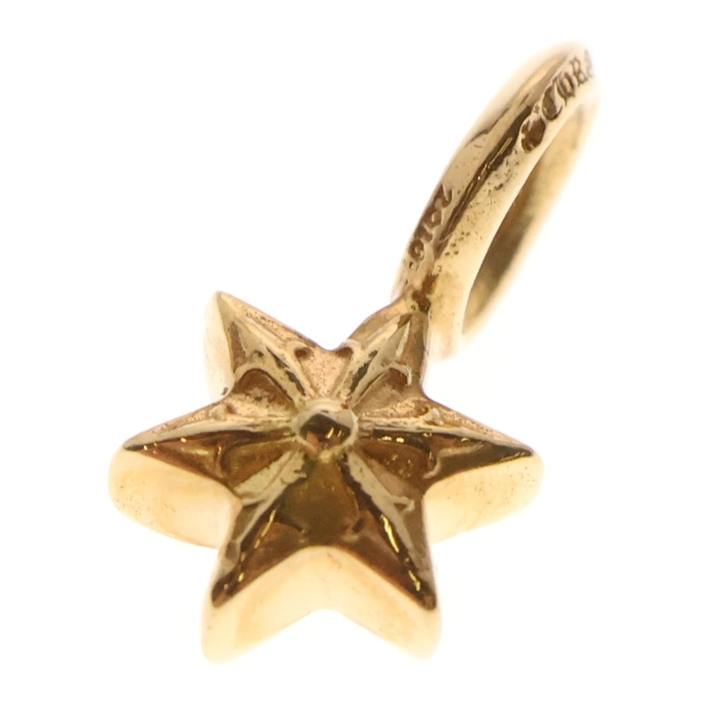 CHROME HEARTS(クロムハーツ) 22K STACK STAR V2 スタースタックチャーム ゴールドネックレストップ